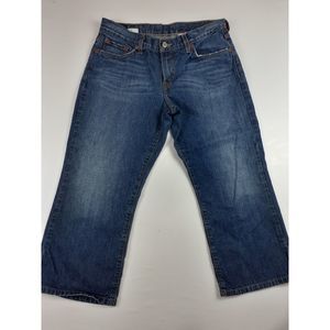 LUCKY BRAND CLASSIC FIT CROP JEANS SZ 29